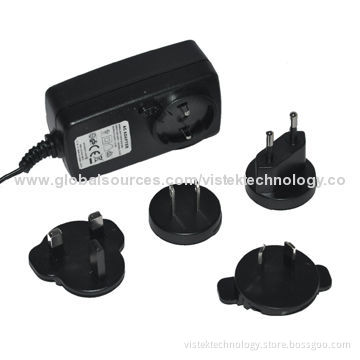 AC/DC 5W Switching Adapter, Input Voltage Range of 90-264V AC